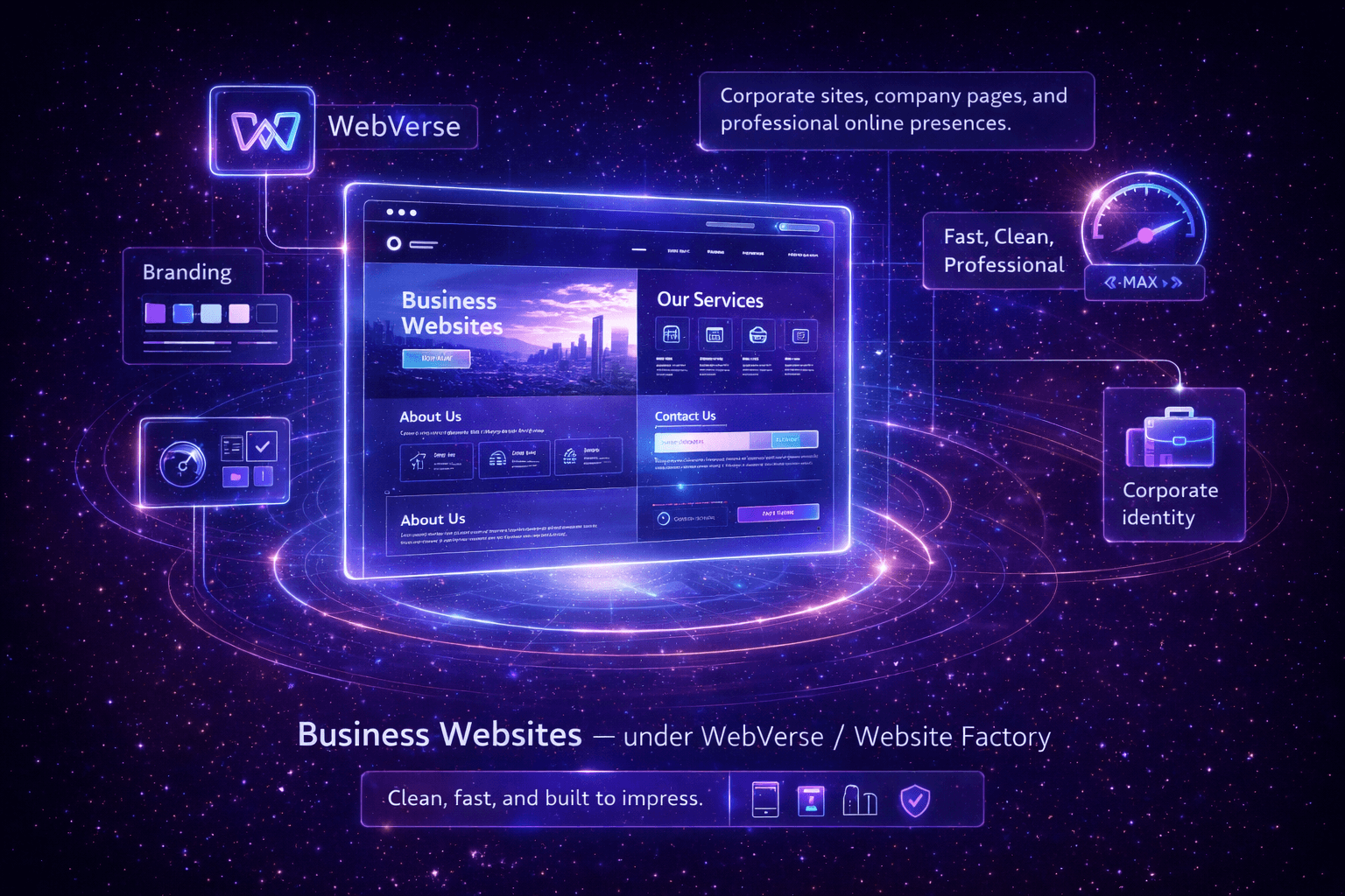 Website Factory — Business website examples