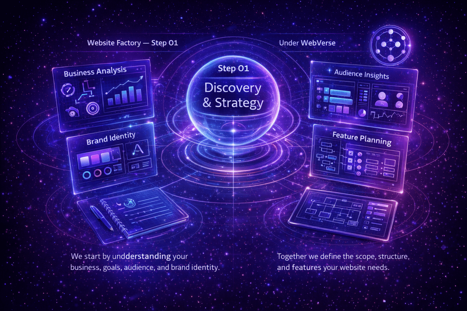 Website Factory — Discovery call and project strategy