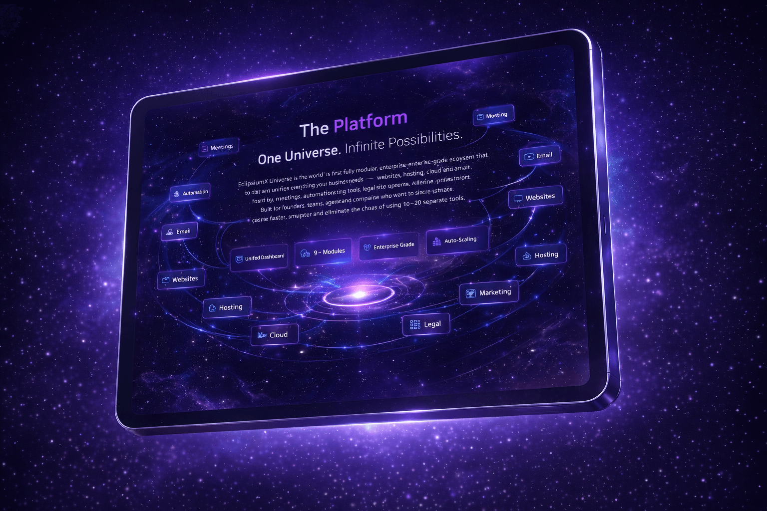 EclipsiumX Universe — All Verses in one platform