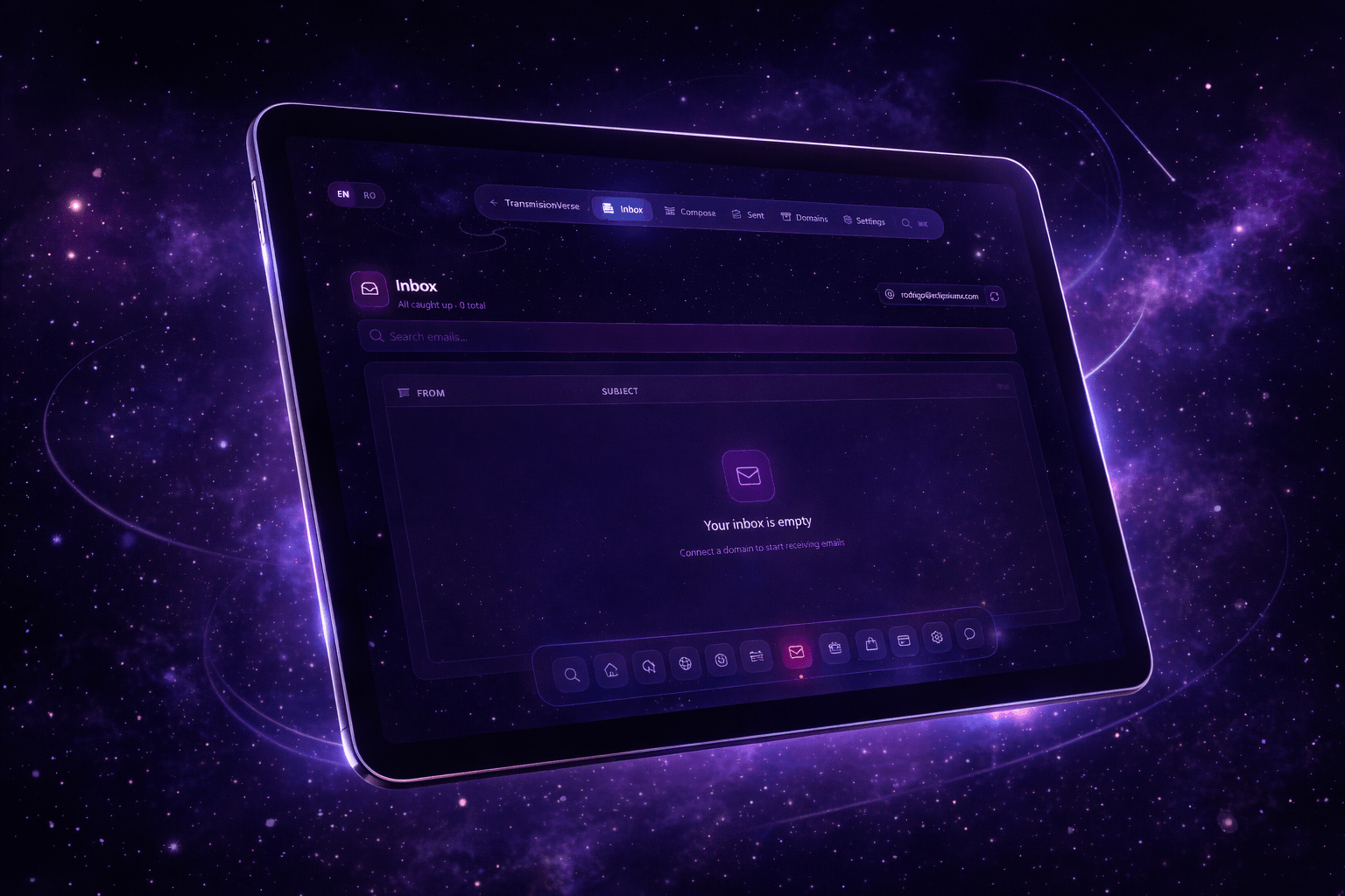 MailVerse — Professional email hosting in the EclipsiumX Panel
